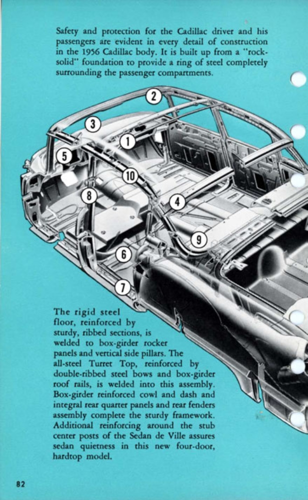 1956 Cadillac Salesmans Data Book Page 68